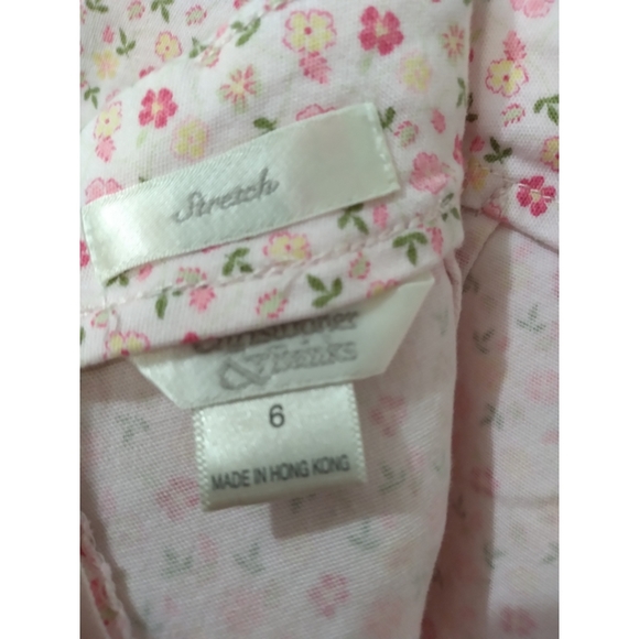 Christopher & Banks 2000's Y2K Floral Kawaii Cute Pencil Mini Skirt - Picture 5 of 6